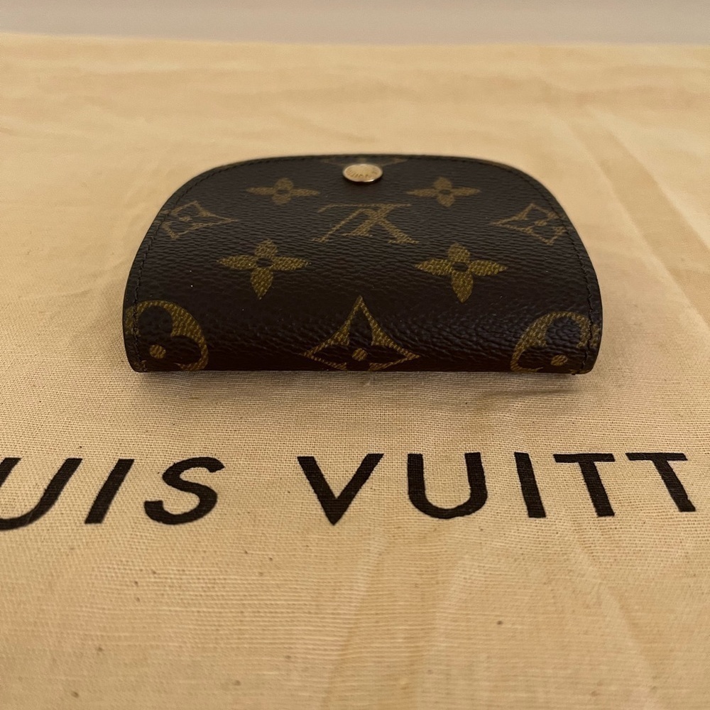 Vintage Louis Vuitton Monogram Coin Purse Wallet Porte Monnaie Gusset 1993 - Picture 4 of 17